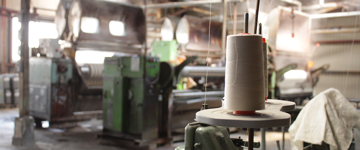 いままでも、これからも生地づくりのスペシャリストとして世の中の役にたつ事業を展開します。